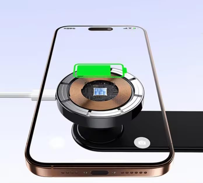 MagSafe Wireless Car Charger Mount – 15W Fast Charging